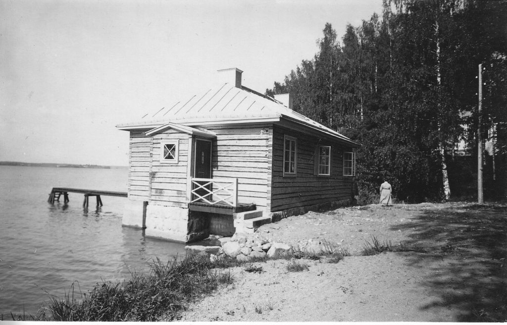 Toinen sauna kuvattuna 1928.